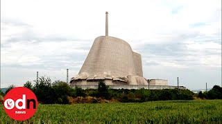 Spectacular Video Shows Nuclear Power Plant Demolition in Germany [upl. by Benita568]