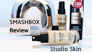 Smashbox Studio Skin  Un fond de ten super rezistent [upl. by Papst]