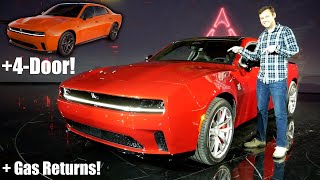 2024 Dodge Charger Daytona InDepth Tour  4Door and Gas Returns [upl. by Kcorb]