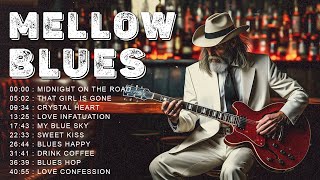 Mellow Whiskey Blues  Embrace Deep Bluesy Emotions  BourbonInspired Tunes for a Uplifting August [upl. by Kraul]