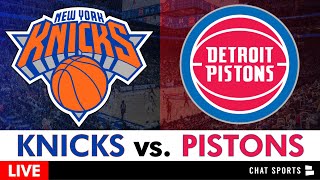 Knicks vs Pistons Live Streaming Scoreboard PlayByPlay Highlights Stats amp Analysis [upl. by Mcintyre220]