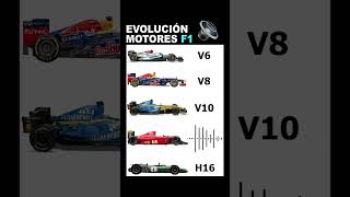 Evolución sonido de motores F1 [upl. by Lleynad]