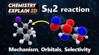 How SN2 Reactions Look Like Animation  Organic Chemistry Substitution Mechanism [upl. by Benzel]