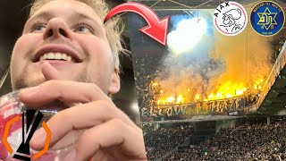 TENSIONS RISE AS AJAX BEAT MACCABI IN THE EUROPA LEAGUE Ajax  Maccabi Tel Aviv Matchday Vlog [upl. by Savory359]