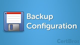 How to Backup Cisco Configuration [upl. by Ykcul]