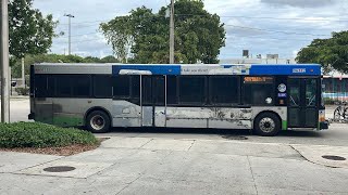 Audio Recording of MiamiDade Transit Bus 6112 2006 NABI 40’ LFW04017 [upl. by Shea]