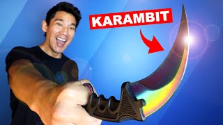 Aprendendo 5 MANOBRAS DE KARAMBIT do zero [upl. by Kisor]