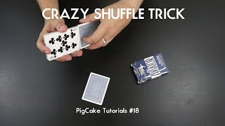 FACEUP FACEDOWN CRAZY SHUFFLE PigCake Tutorials18 [upl. by Undine958]