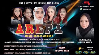 LIVE AREPA MUSIC  PERNIKAHAN  GITA amp AMIR  DESA PARAKAN  RABU 19 JUNI 2024  SESION SIANG [upl. by Hanny616]