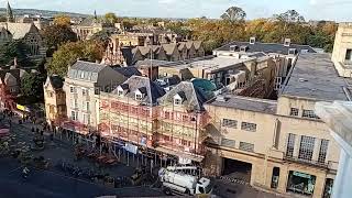 View from the cupola of the Sheldonian Theatre Oxford [upl. by Watson]