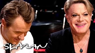 Eddie Izzard answers and asks dilemmas  SVTTV 2Skavlan [upl. by Pastelki498]