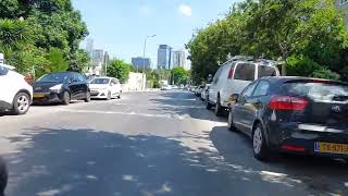 Road bikeLohami Galipoli StTel Aviv to Jabotinsky St Ramat GanIsrael [upl. by Swan]