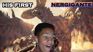 I introduced my son to NERGIGANTE [upl. by Namya953]