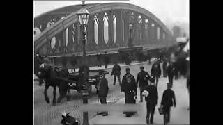 1896  Unidentified film quotSunderland Bridgequot [upl. by Doxia740]