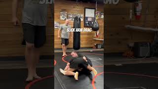 Arm Drag To Single Leg Takedown [upl. by Nirrol]