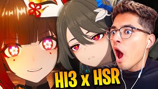 Anime Fan REACTS to Honkai Impact 3rd x Honkai Star Rail Collab Trailer [upl. by Uyekawa]