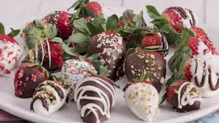 How to Make Chocolate Covered Strawberries  Best Chocolate Covered Strawberries Recipe [upl. by Hashum]