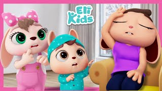 Why Mom Is Tired  Educational Kids Songs  Eli Kids [upl. by Yrtnej933]