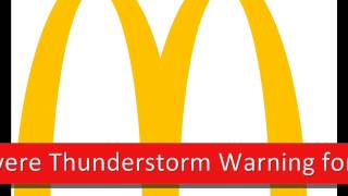 McDonalds Emergency Alert System [upl. by Grimbly733]