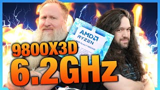 The AMD 9800X3D is an Insane Overclocker  Liquid Nitrogen OC Recap [upl. by Erdne]