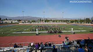 Mark Keppel HS Aztec Band amp Color Guard  2024 Baldwin Park FT [upl. by Ynatterb]