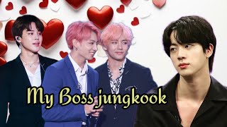 My Boss jungkook 💘  taekook love story hindi dubbed  ep 4  vminkook [upl. by Svend765]