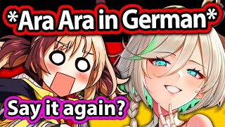 Cecilias German Ara Ara Was Unexpected for Gigi 【Hololive】 [upl. by Kotick928]