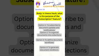 Unlock Your Veeva Vault Certification 30 Practice Questions to Master the Exam 23 [upl. by Norman]