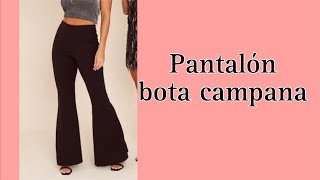 Como hacer el trazo de un pantalón bota campana [upl. by Leirum]