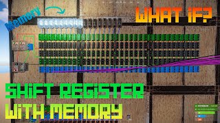 Rust Shift register  Memory Сдвиговый регистр с памятью [upl. by Onez]