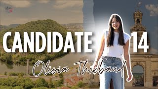 Candidate n°14  Olivia Thiebaud [upl. by Beera]