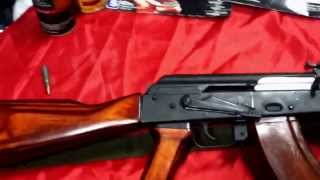 DIY PART 3OF3 BETTER LOOKING AK REFINISHING THAN COMBLOC CUSTOMS [upl. by Sidonnie78]