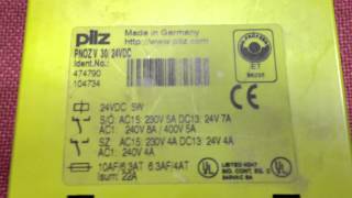 Pilz PNOZ V 3024VDC Safety Relay [upl. by Main489]