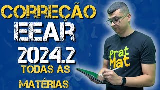 GABARITO EEAR 20242 CORREÇÃO DA PROVA COM TODAS AS MATÉRIAS [upl. by Adlesirhc]