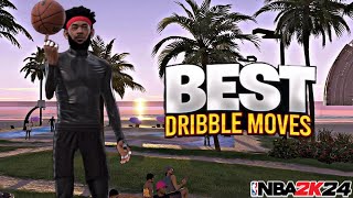 BEST DRIBBLE MOVES in NBA 2K24 SEASON 8 FASTEST DRIBBLE MOVES amp ANIMATIONS for NBA 2K24 SEASON 8 [upl. by Uriia]