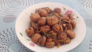 Quick amp Easy Recipe Mushroom w Oyster Sauce [upl. by Rexford]