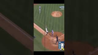 Giancarlo Stanton runs like you do in your dreams when youre being chased yankees worldseries [upl. by Idac]