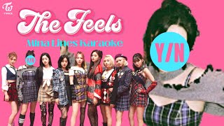 TWICE The Feels Karaoke But You Sing Minas Lines  Jihyology [upl. by Inanuah]