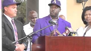 Alcorn names Jay Hopson Head Football Coach Part 2 [upl. by Enelrac757]