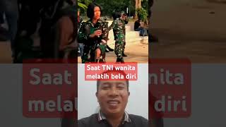 Saat TNI wanita melatih bela diri [upl. by Ileane]