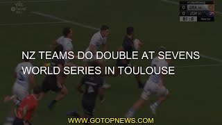 NZ teams do double at sevens world series in Toulouse [upl. by Morie887]