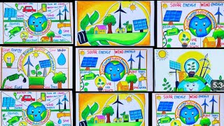 Conserve energy protect environment paintingConserve energy protect environment DrawingSaveEnergy [upl. by Serilda]