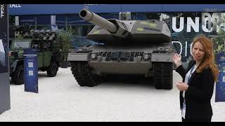 Lynx AIFV variants and Panther KF51 EVO at EUROSATORY 2024 by Rheinmetall [upl. by Atisusej]