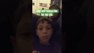 Like and subscribe for my sister [upl. by Tevlev]