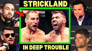 UFC Fighters quotPredictquot Sean Strickland vs Dricus Du Plessis  UFC 297 [upl. by Aven167]