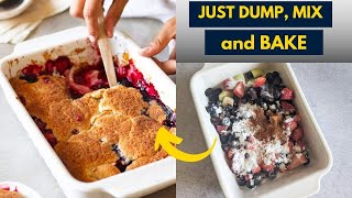 The Best Fruit Cobbler Recipe Revealed [upl. by Meesan704]