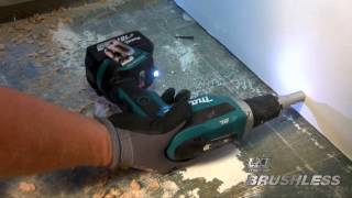 Makita 18V LXT Brushless Drywall Screwdriver and CutOut Tool Combo Kit  XT255M [upl. by Annor]