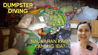 PINAYTEXANDUMPSTER DIVING EXCITED MAG DUMPSTER ANO KAYA MAKUHA NAMIN [upl. by Nosnarb]