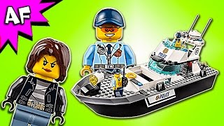 Lego City Police PATROL BOAT 60129 Speed Build [upl. by Ehpotsirhc469]