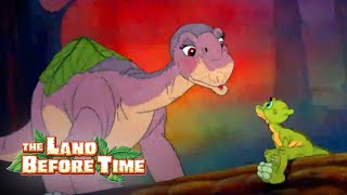 Littlefoot meets Ducky and Petrie  The Land Before Time [upl. by Sabah4]